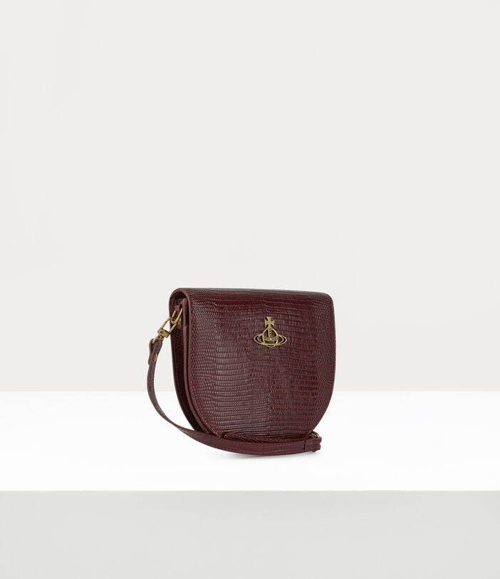 Vivienne Westwood LIZARD SADDLE CROSSBODY